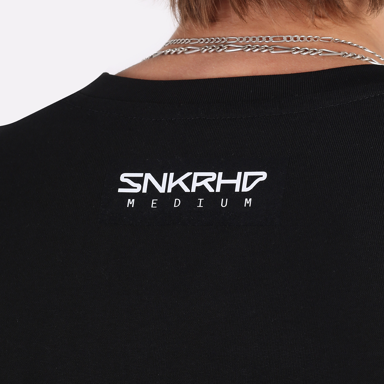 мужская черная футболка Sneakerhead Tee SNKRHD-black - цена, описание, фото 5